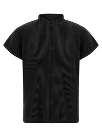 Homme Plissé Issey Miyake Monthly Colors: April Shirt Black