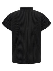 Homme Plissé Issey Miyake Monthly Colors: April Shirt Black