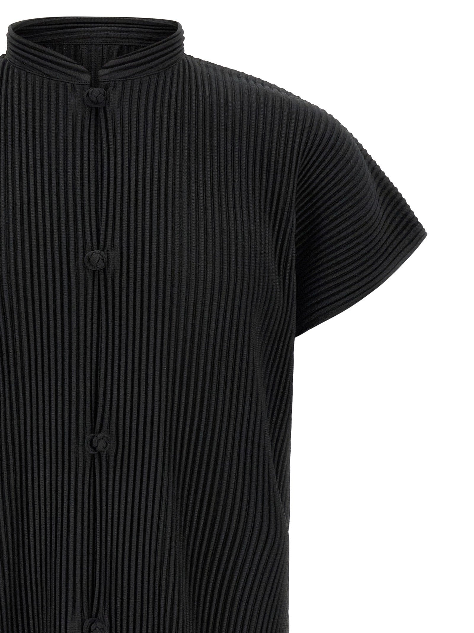 Homme Plissé Issey Miyake Monthly Colors: April Shirt Black