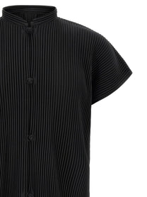 Homme Plissé Issey Miyake Monthly Colors: April Shirt Black