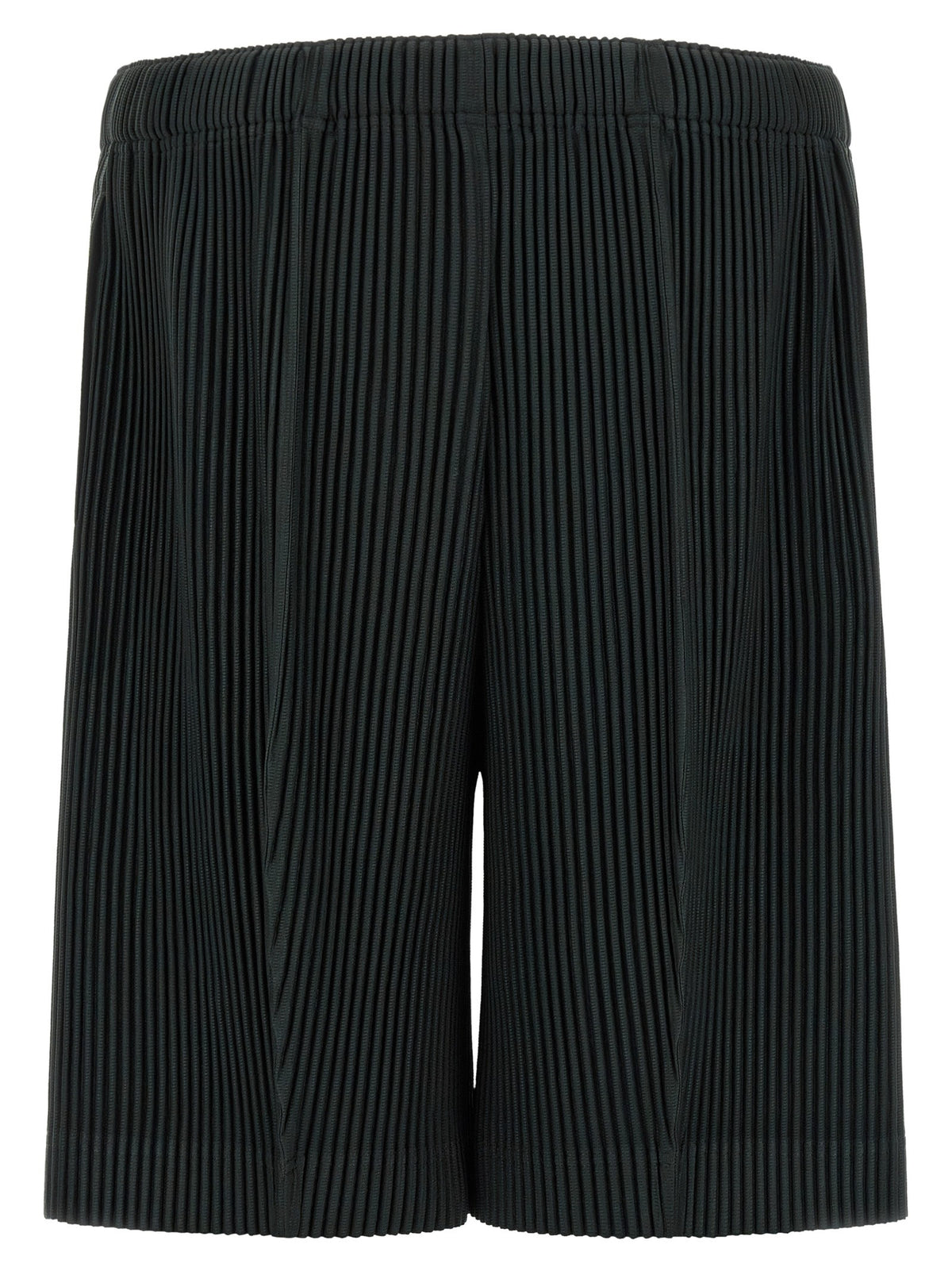 Homme Plissé Issey Miyake Monthly Colors: August Bermuda Shorts Grey