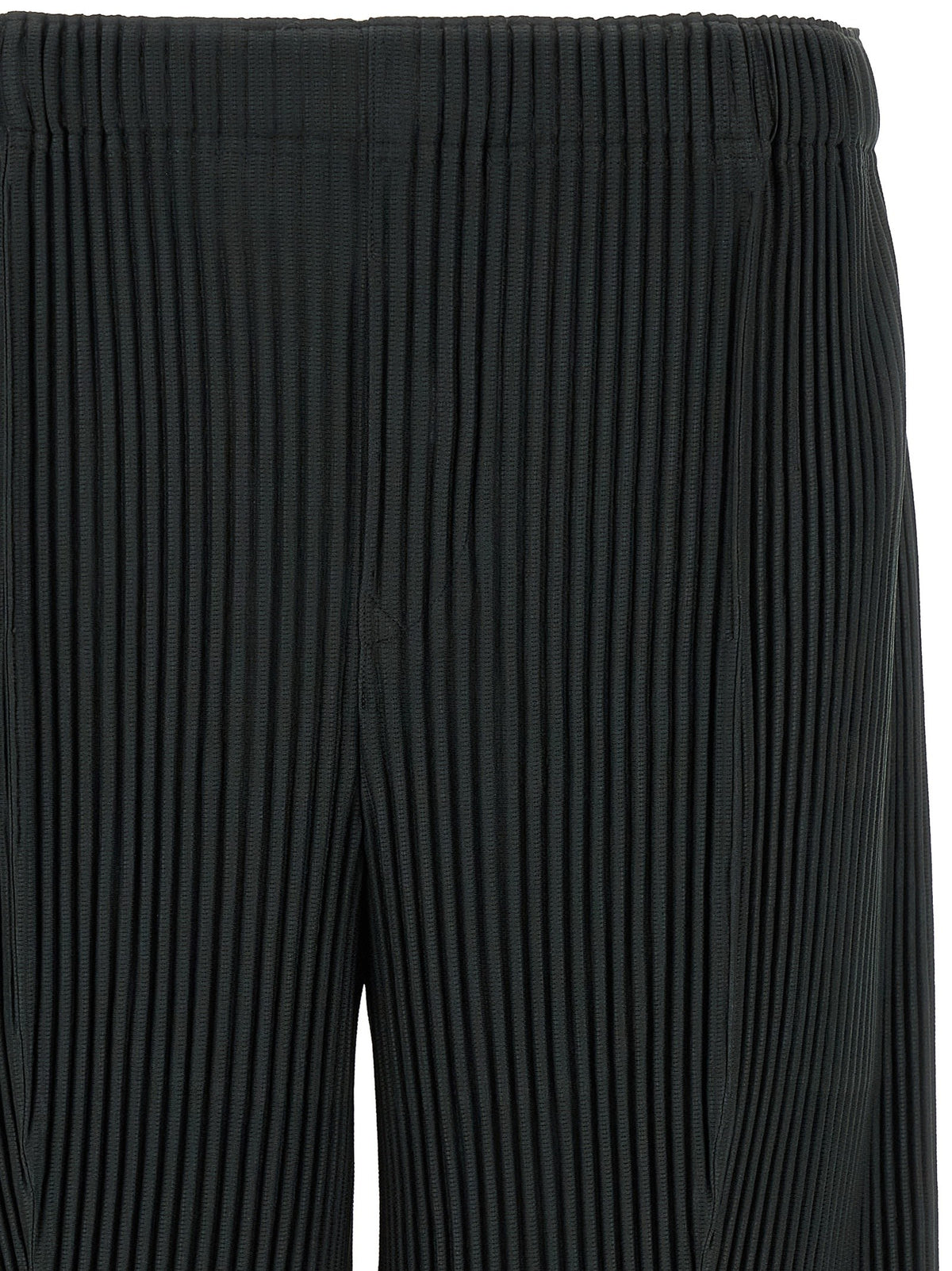 Homme Plissé Issey Miyake Monthly Colors: August Bermuda Shorts Grey