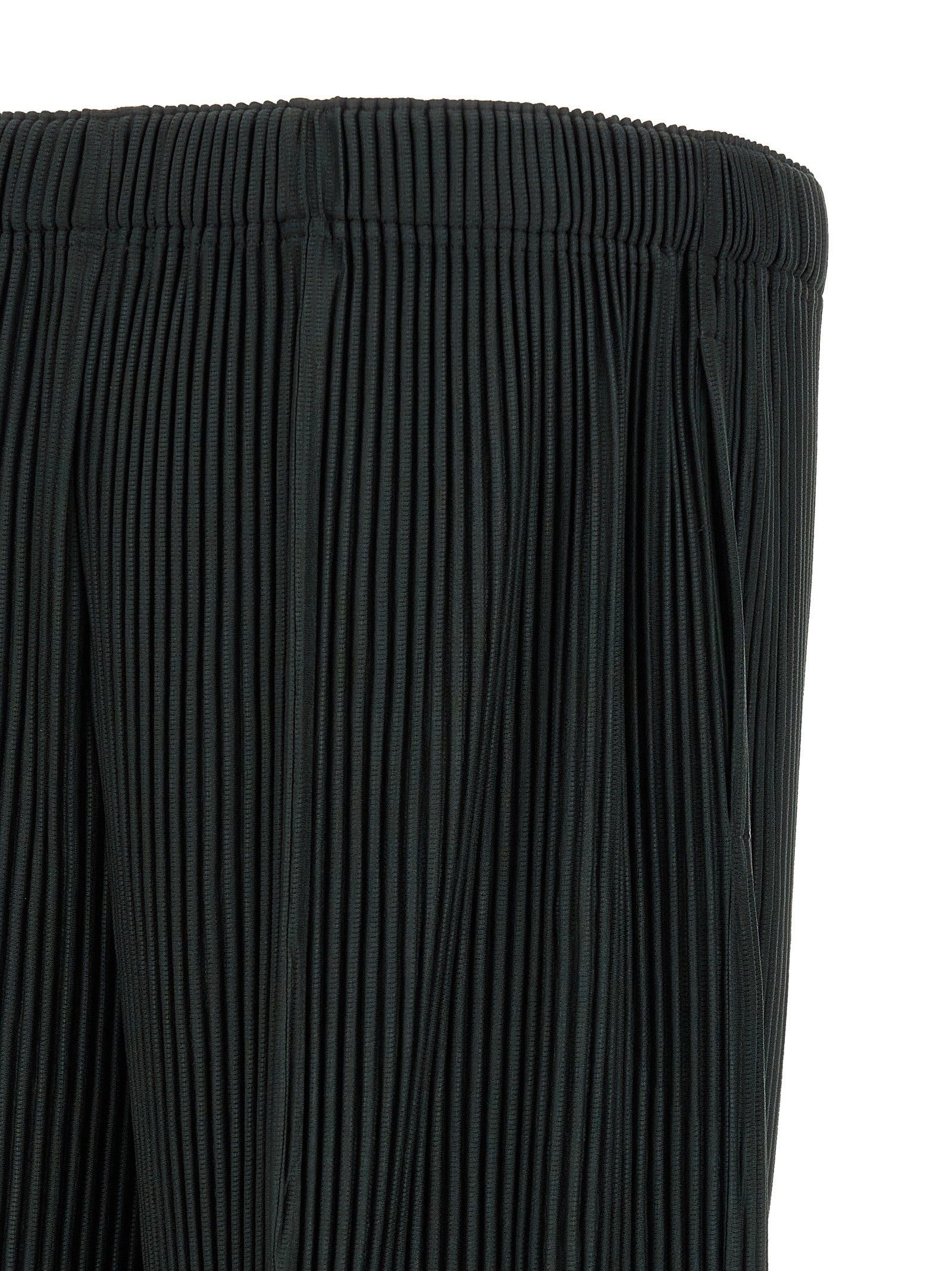 Homme Plissé Issey Miyake Monthly Colors: August Bermuda Shorts Grey