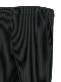 Homme Plissé Issey Miyake Monthly Colors: August Pants Grey