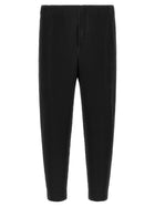 Homme Plissé Issey Miyake Monthly Colors: August Pants Black