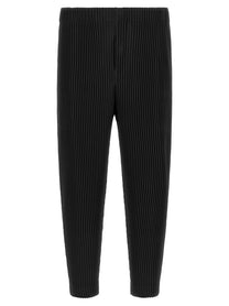 Homme Plissé Issey Miyake Monthly Colors: August Pants Black
