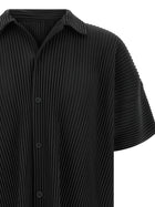 Homme Plissé Issey Miyake Monthly Colors: August Shirt Black, view 3