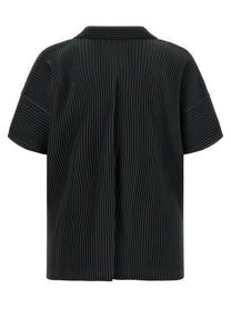 Homme Plissé Issey Miyake Monthly Colors: August Shirt Grey