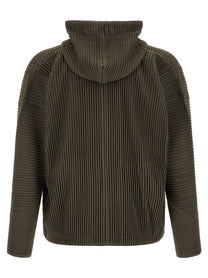 Homme Plissé Issey Miyake Monthly Colors: July Hoodie Green
