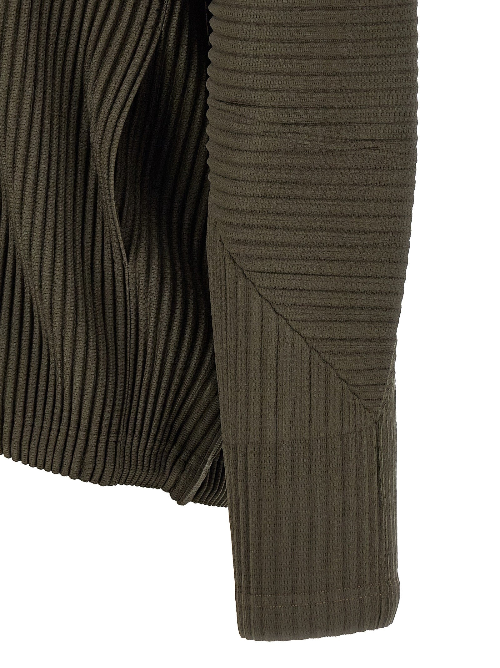 Homme Plissé Issey Miyake Monthly Colors: July Hoodie Green
