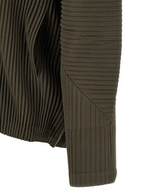 Homme Plissé Issey Miyake Monthly Colors: July Hoodie Green