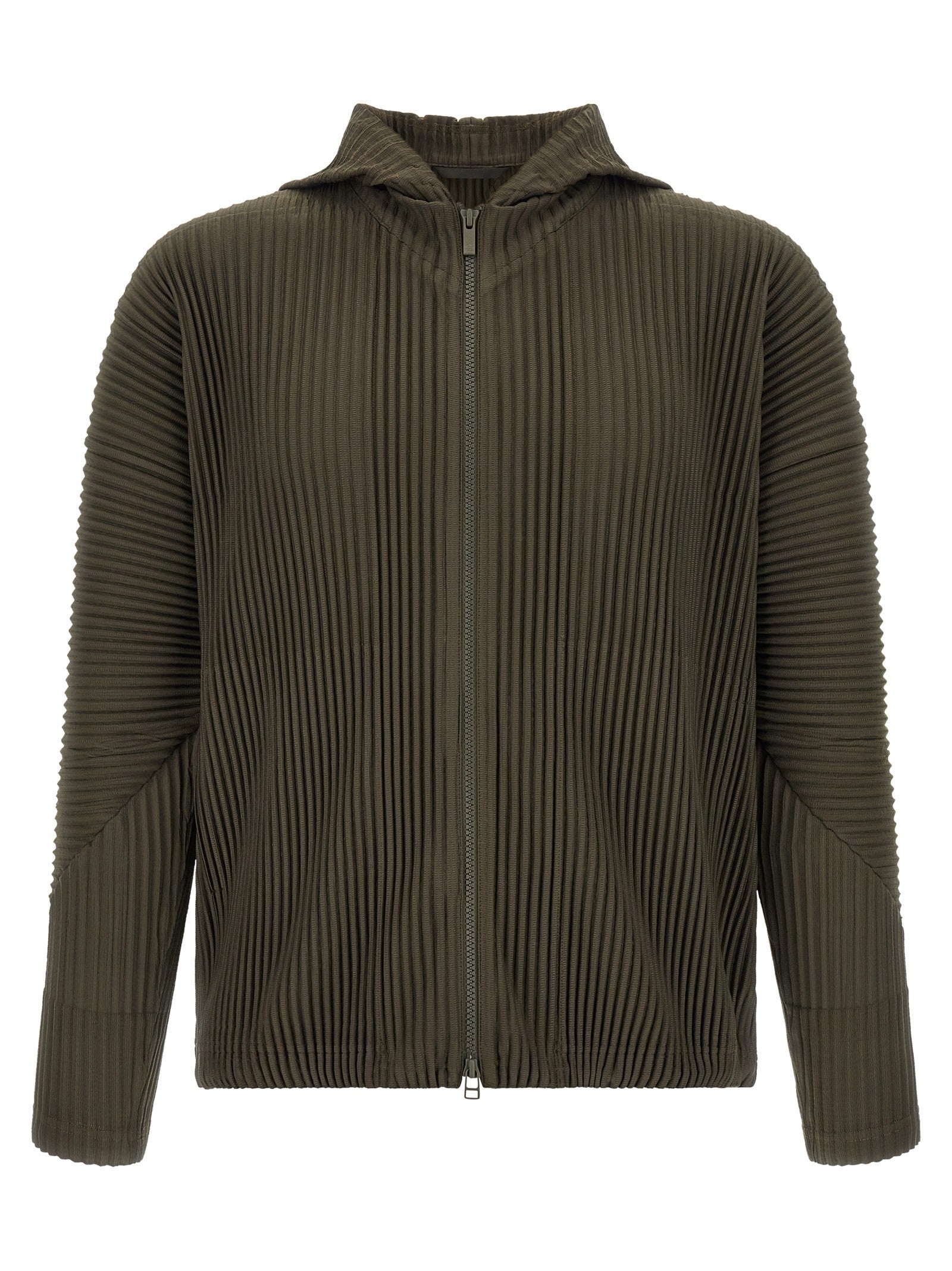Homme Plissé Issey Miyake Monthly Colors: July Hoodie Green