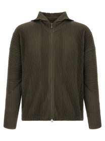 Homme Plissé Issey Miyake Monthly Colors: July Hoodie Green
