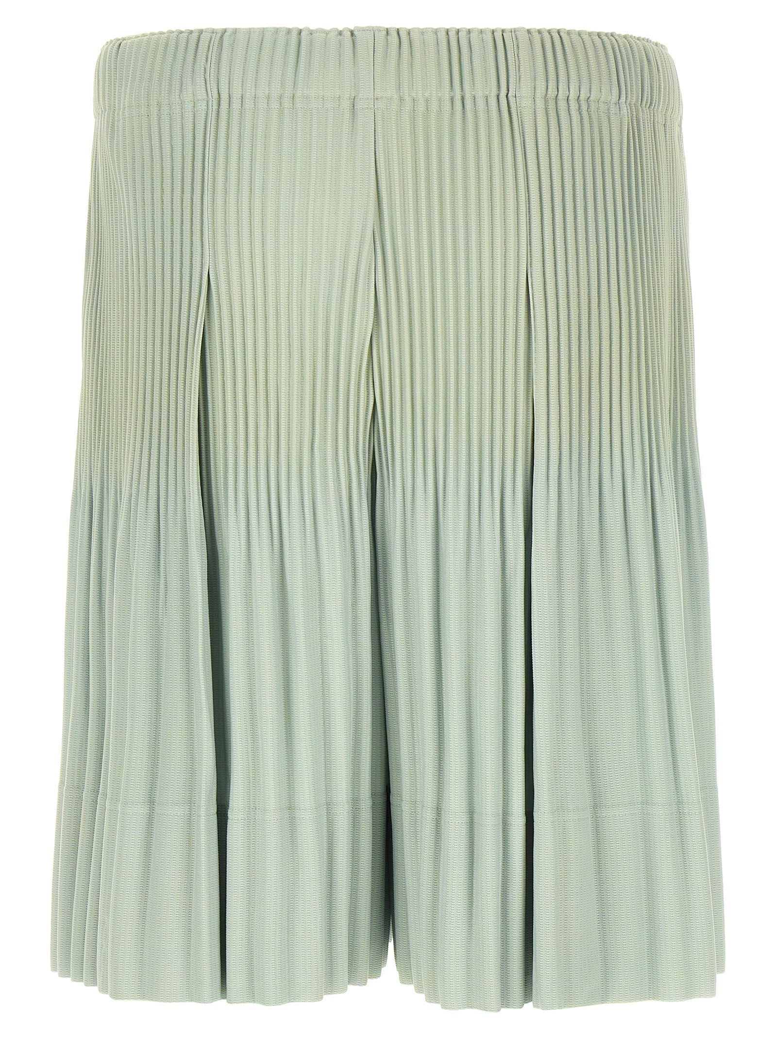 Homme Plissé Issey Miyake Monthly Colors: June Bermuda Shorts Green