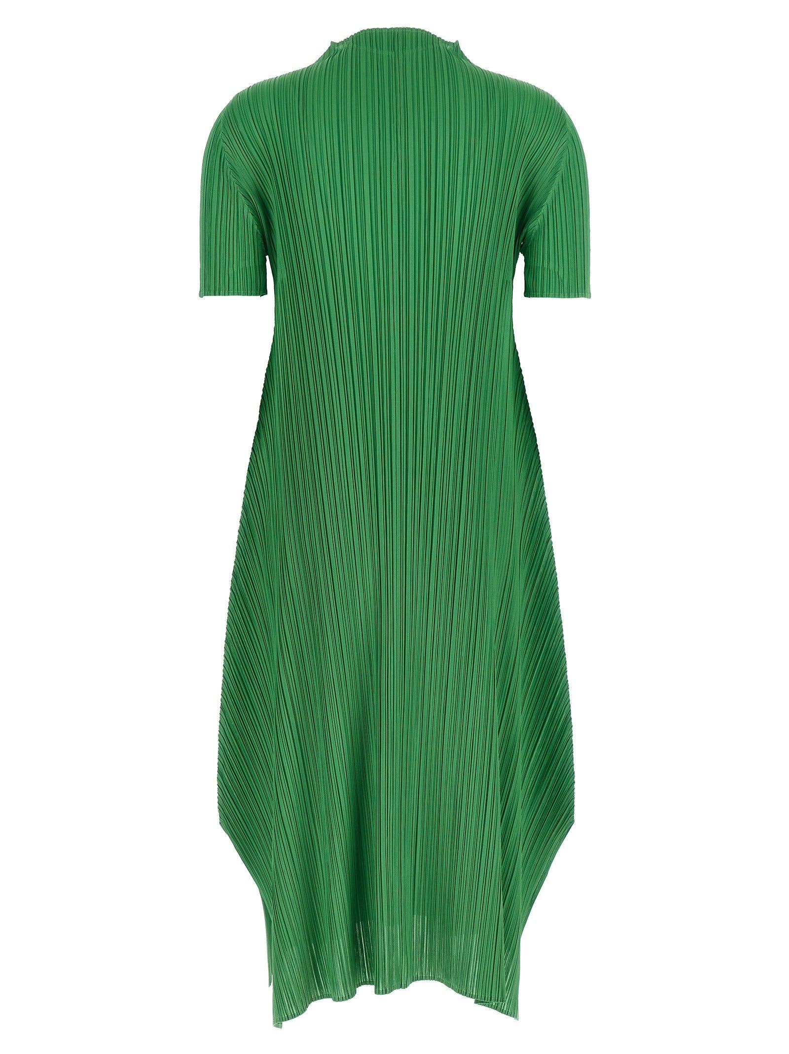 Pleats Please Issey Miyake Monthly Colors: March Dress Green