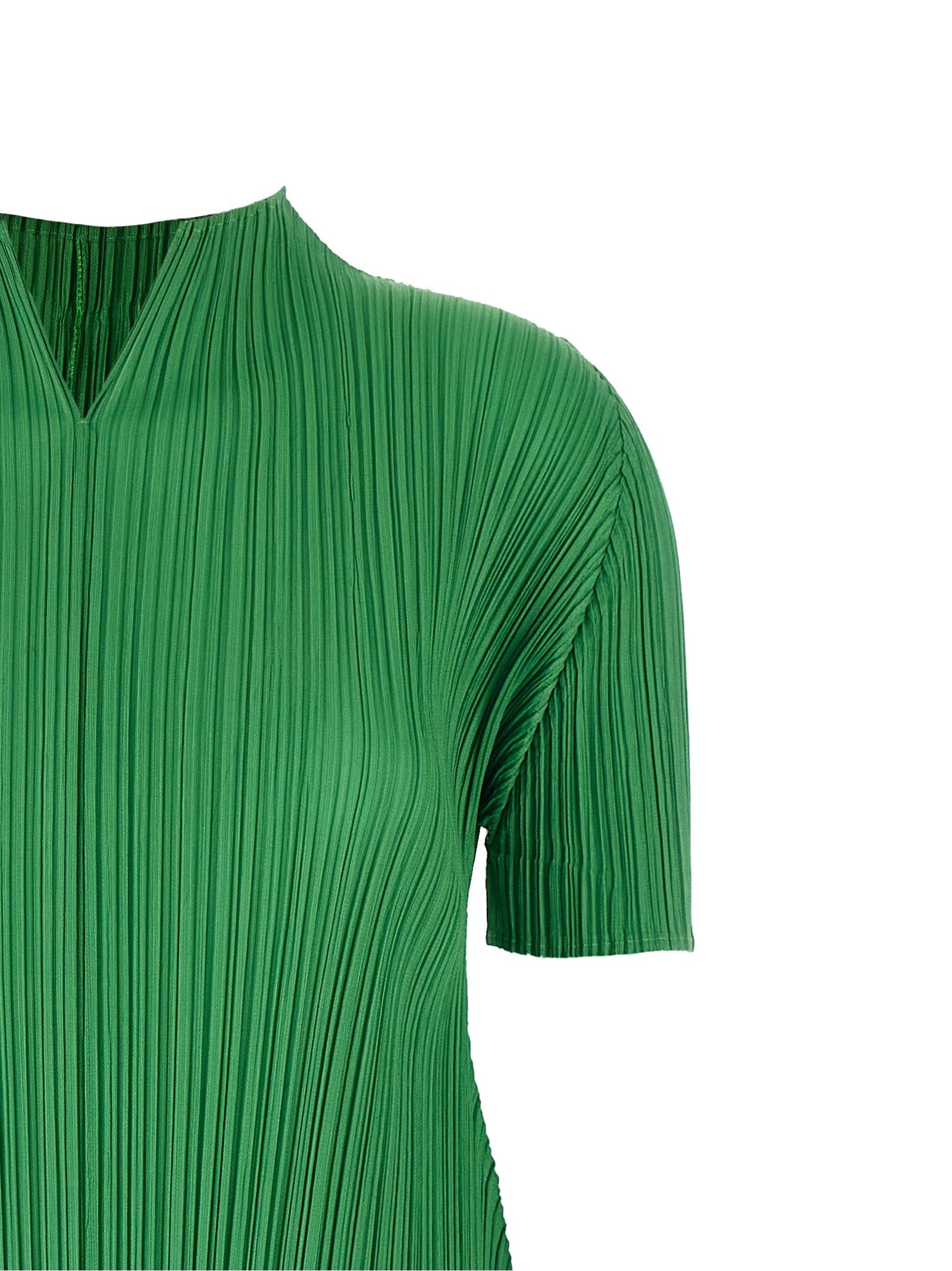 Pleats Please Issey Miyake Monthly Colors: March Dress Green