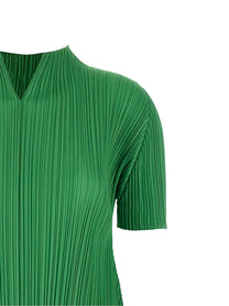 Pleats Please Issey Miyake Monthly Colors: March Dress Green