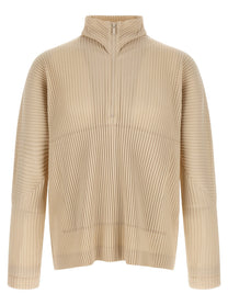 Homme Plissé Issey Miyake Monthly Colors: March Sweater Beige