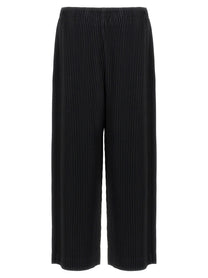 Homme Plissé Issey Miyake Monthly Colors: September Pants Black