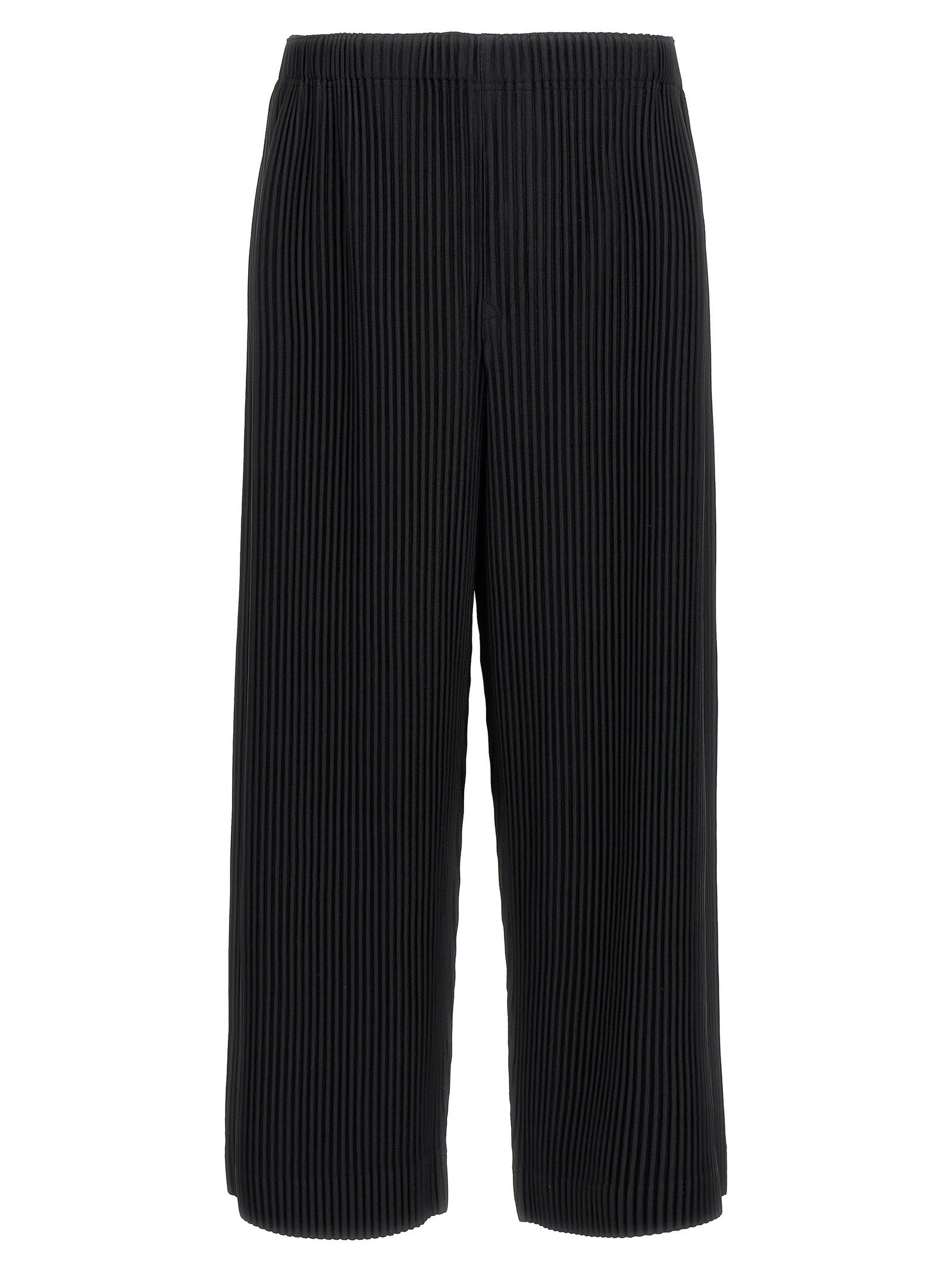 Homme Plissé Issey Miyake Monthly Colors: September Pants Black