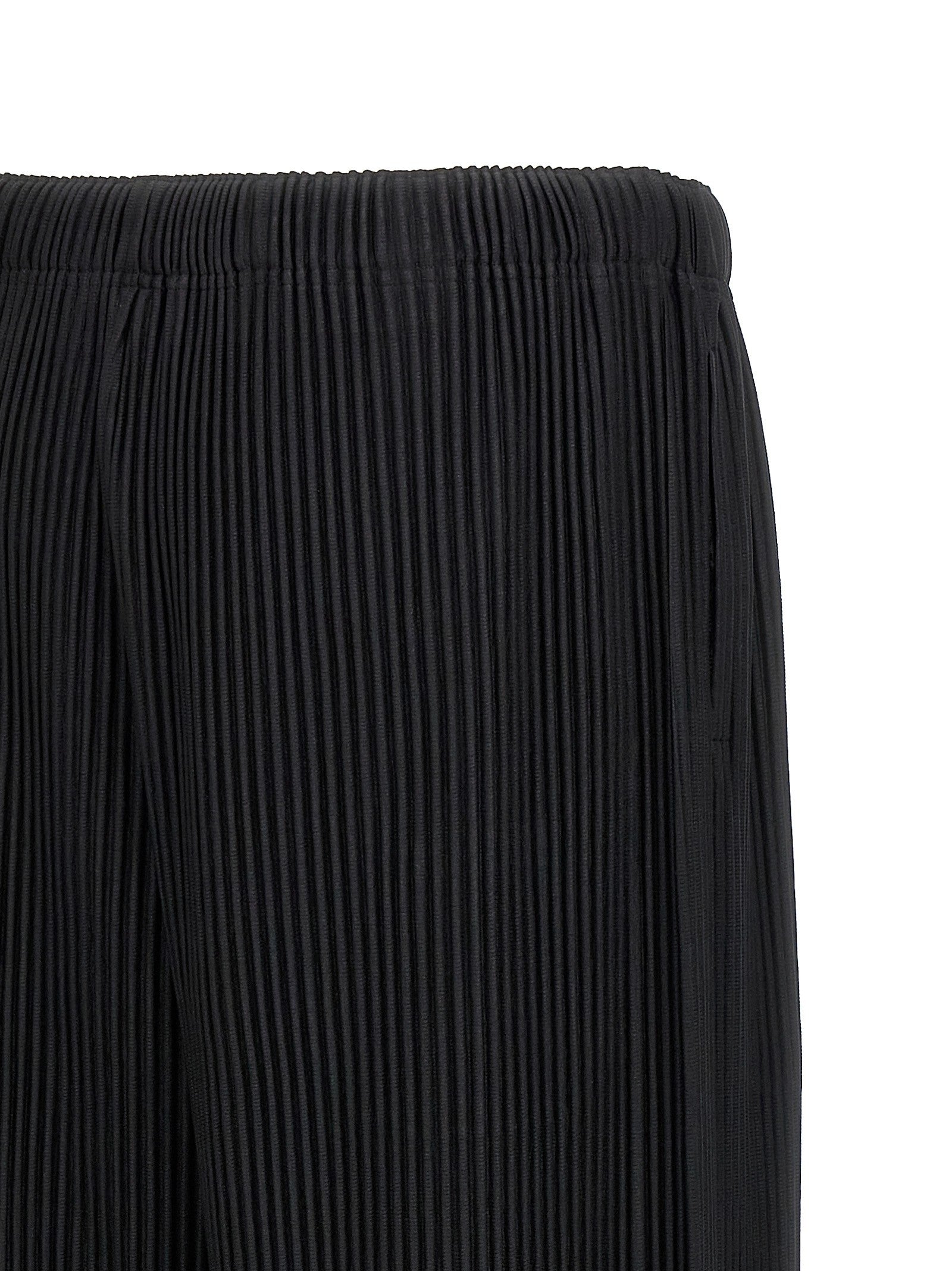 Homme Plissé Issey Miyake Monthly Colors: September Pants Black