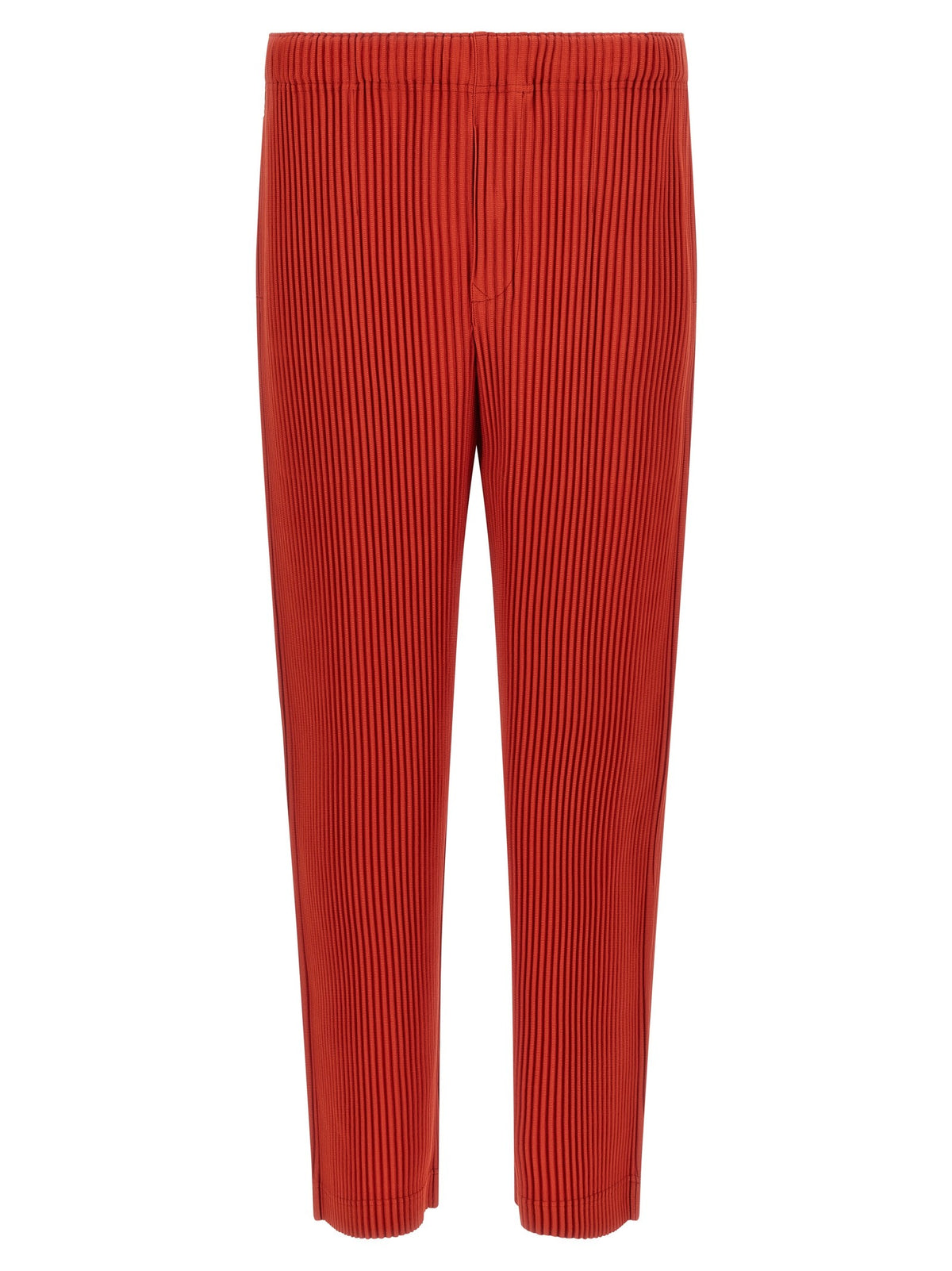 Homme Plissé Issey Miyake Monthly Colors: September Pants Red