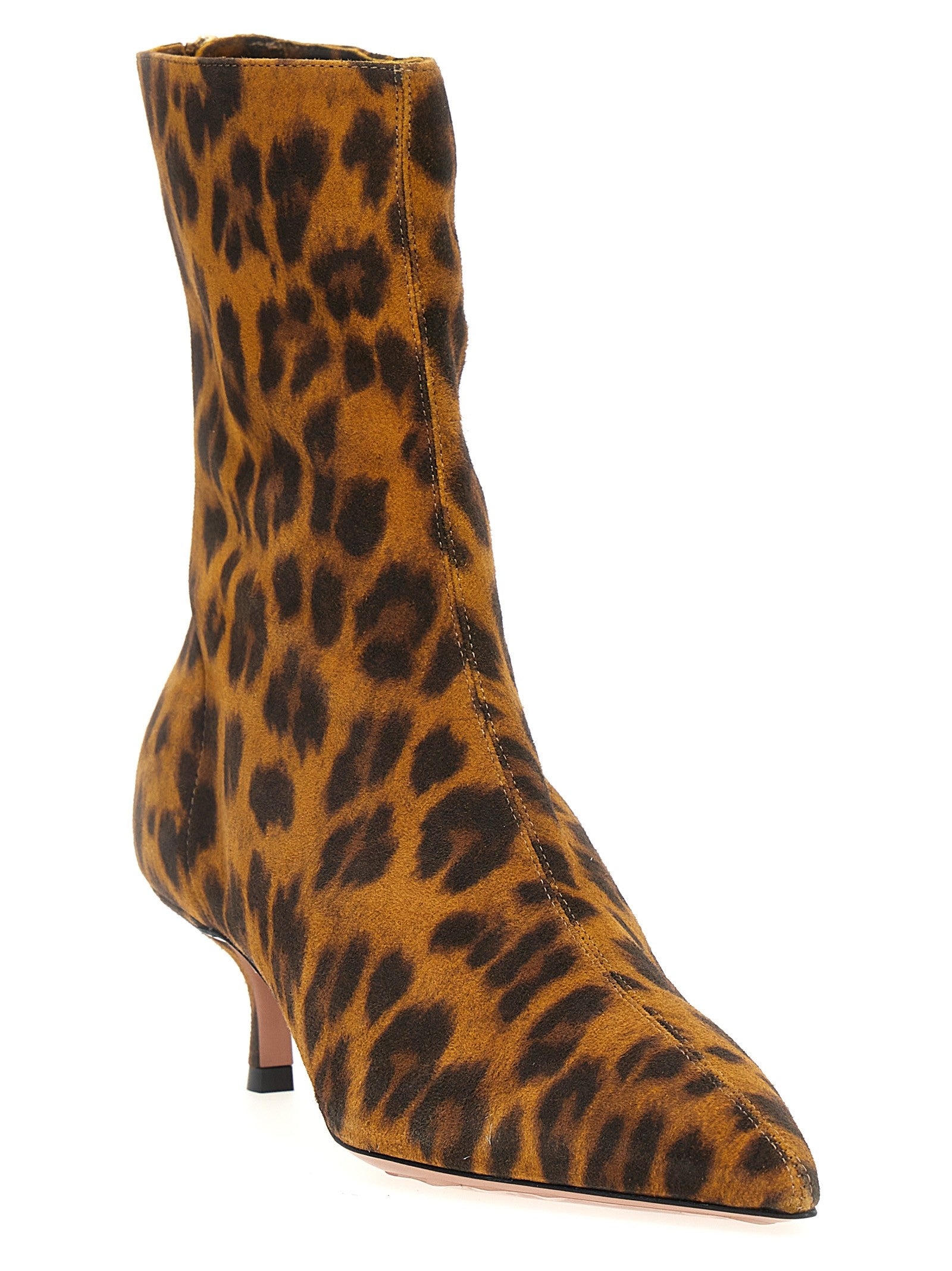 Aquazzura Montmartre Ankle Boots Gold