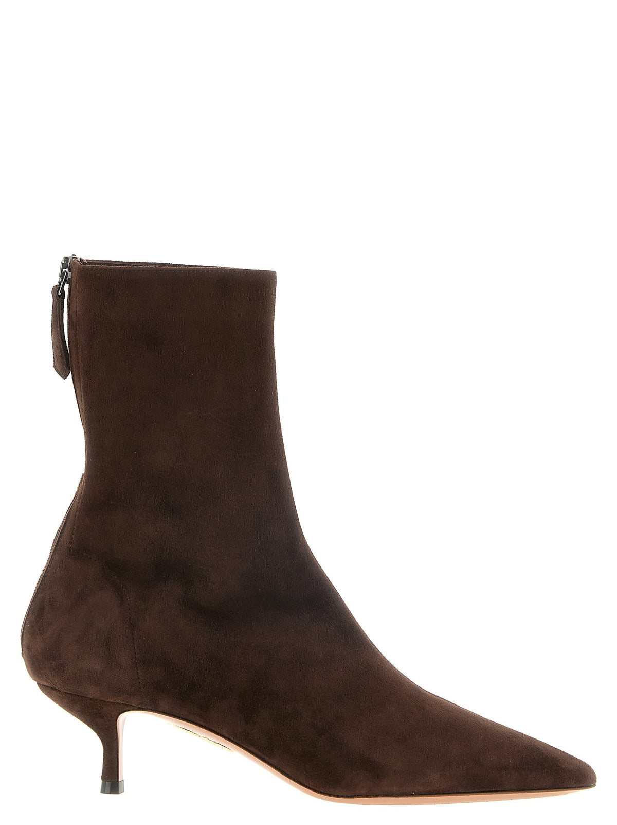 Aquazzura Montmartre Brown Ankle Boots Brown