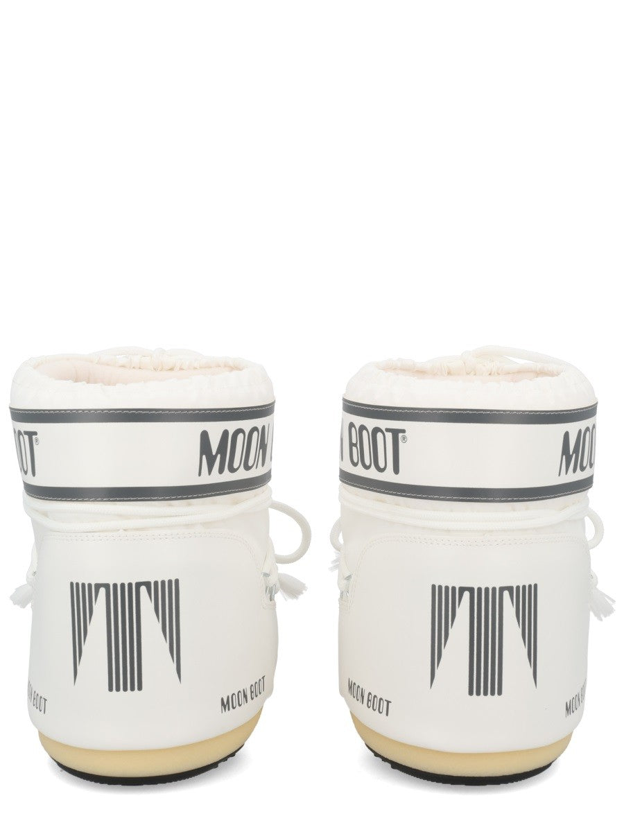 Moon Boot Unisex Icon Low Boots White, view 4
