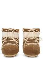 Moon Boot Unisex Icon Low Fleece Boot Brown, view 3