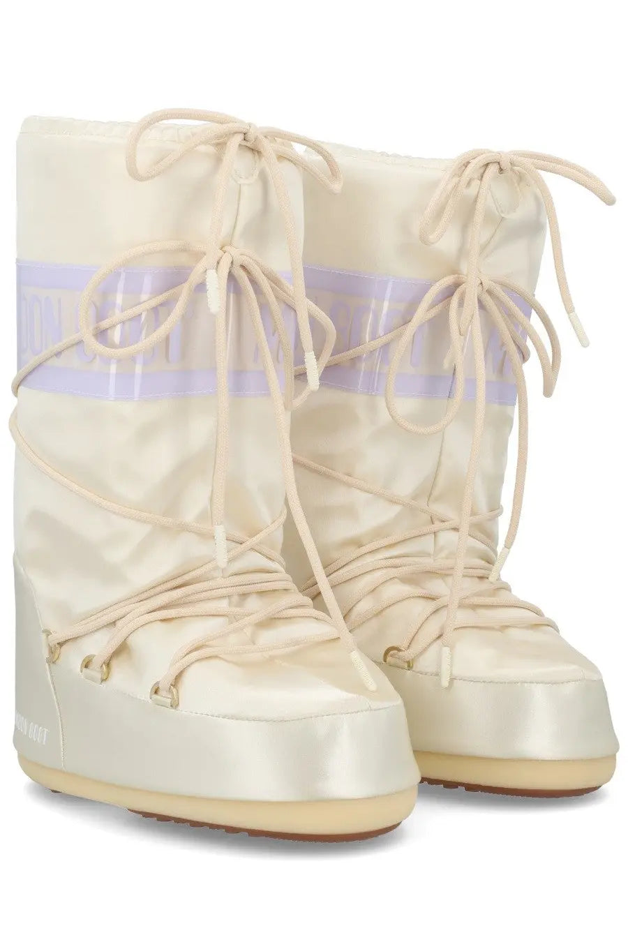 Moon Boot Unisex Icon Pearly Tall Boot White, view 2