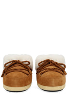 Moon Boot Unisex Leather Evx Mules Beige, view 4