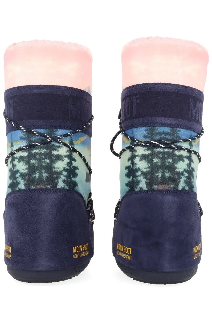 Moon Boot Women's Moon Boot Guest in Residence Boot Blue, view 4