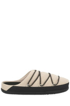 Moon Boot Women's Soft Slipper Shoe Beige