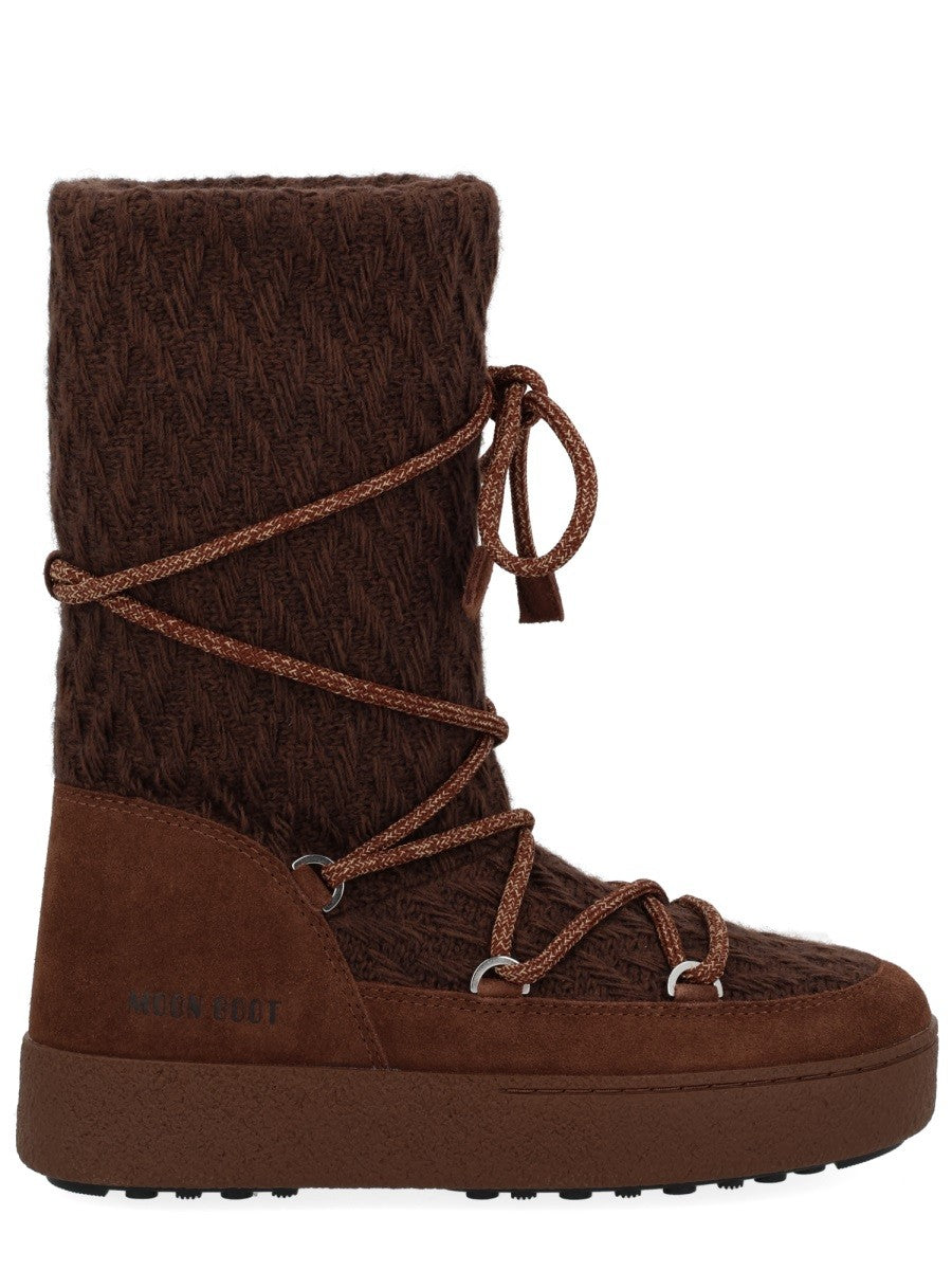 Moon Boot Women's Moon Boot Guest in Residence Boot Brown Moon Boot