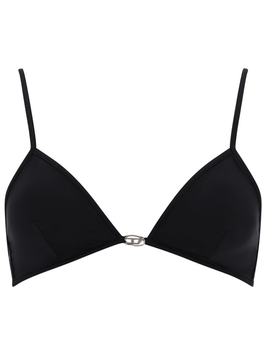 Diesel Women's Moon Dnm Bikini Top Black