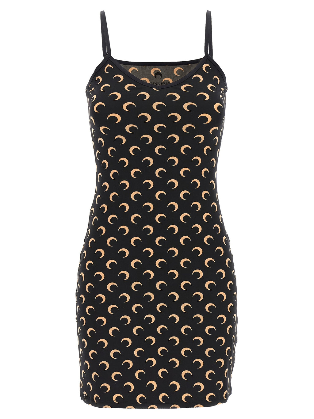 Marine Serre Moon Dress Black