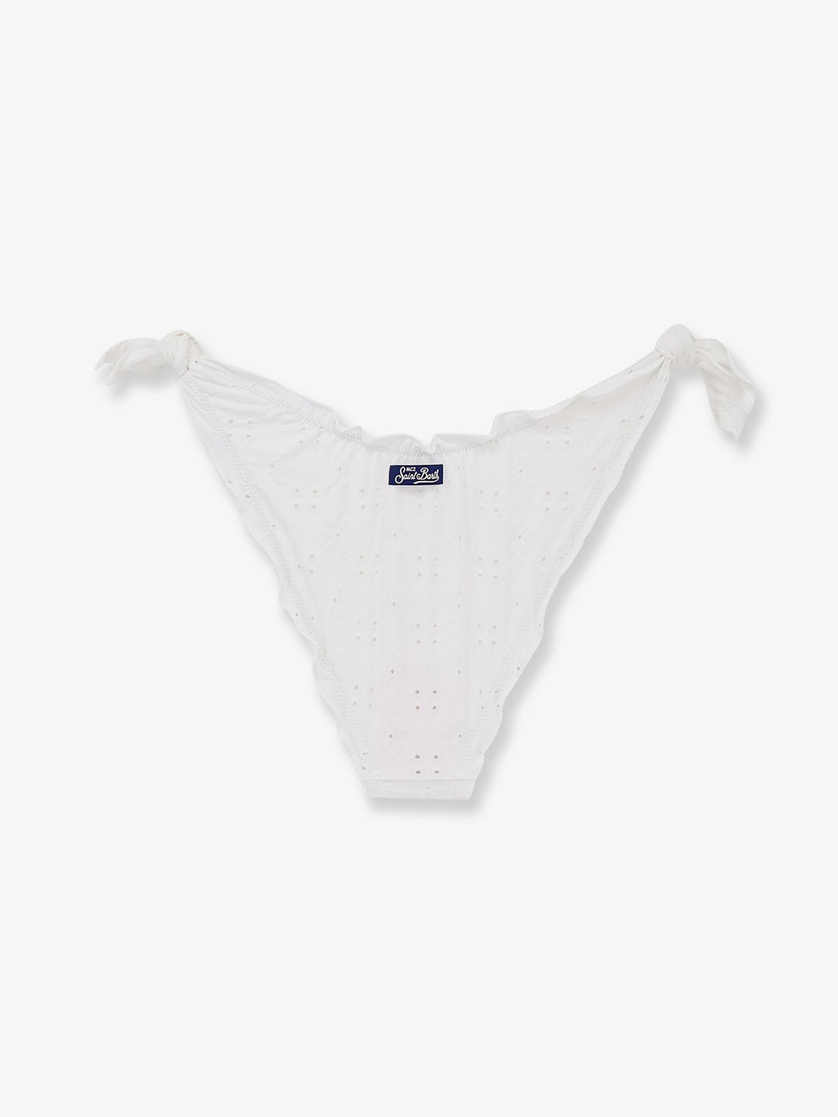 Mc2 Saint Barth Women's Moon Embroidered Bikini Slip Sangallo, view 2