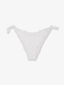 Mc2 Saint Barth Women's Moon Embroidered Bikini Slip Sangallo