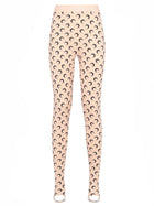 Marine Serre Women's Moon Leggings Beige
