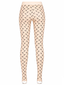 Marine Serre Women's Moon Leggings Beige