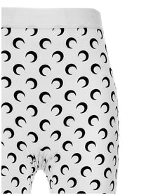 Marine Serre Moon Printed Jersey Leggings White