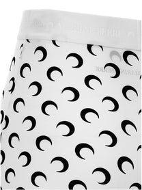 Marine Serre Moon Printed Jersey Leggings White