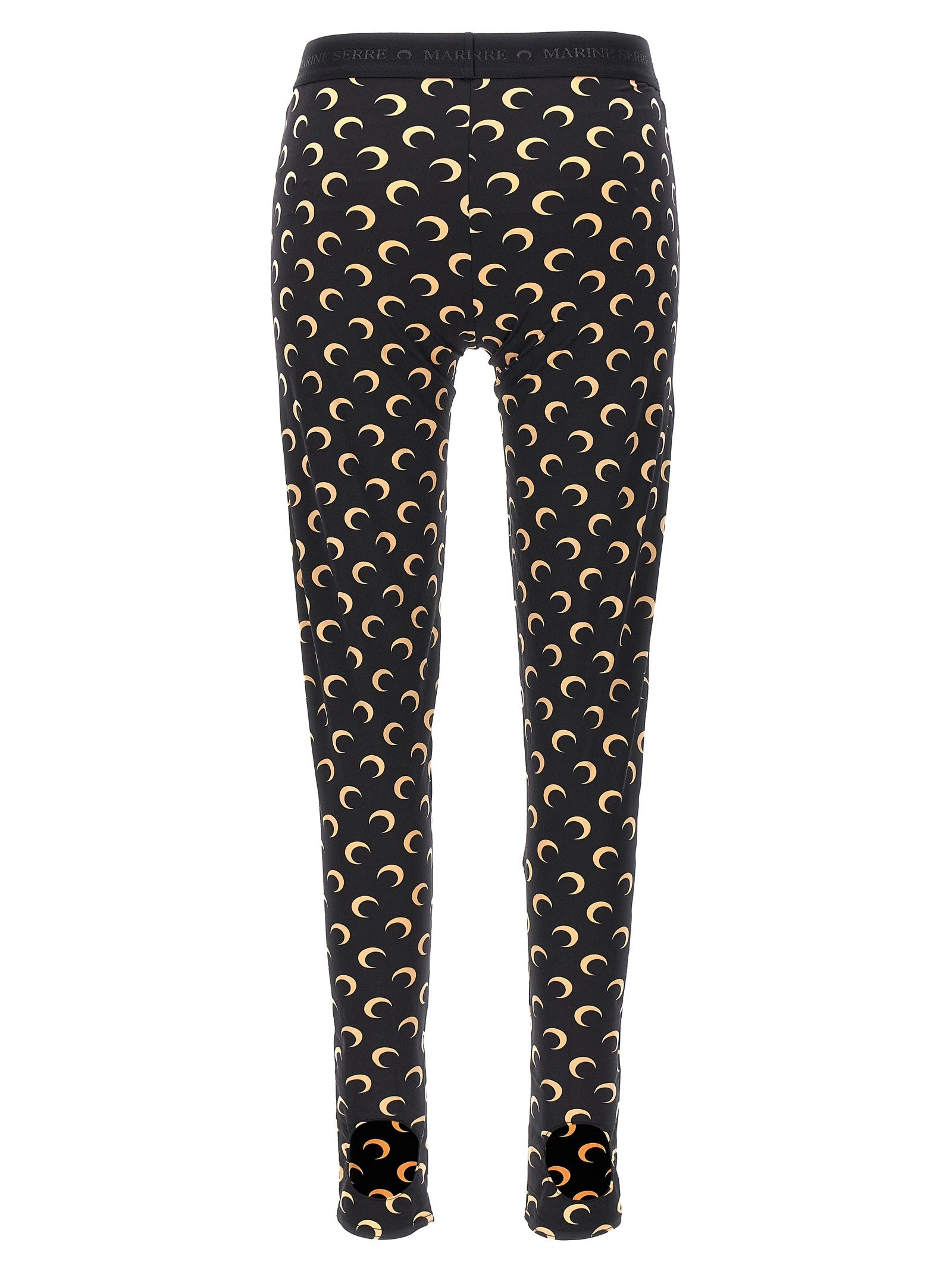 Marine Serre Moon Printed Leggings Black