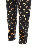 Marine Serre Moon Printed Leggings Black, view 4