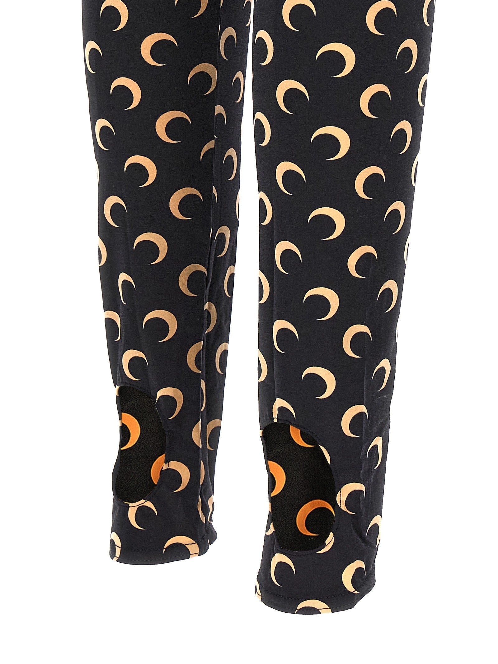 Marine Serre Moon Printed Leggings Black