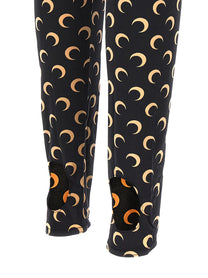 Marine Serre Moon Printed Leggings Black