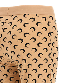 Marine Serre Moon Printed Leggings Beige