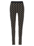 Marine Serre Moon Printed Leggings Black