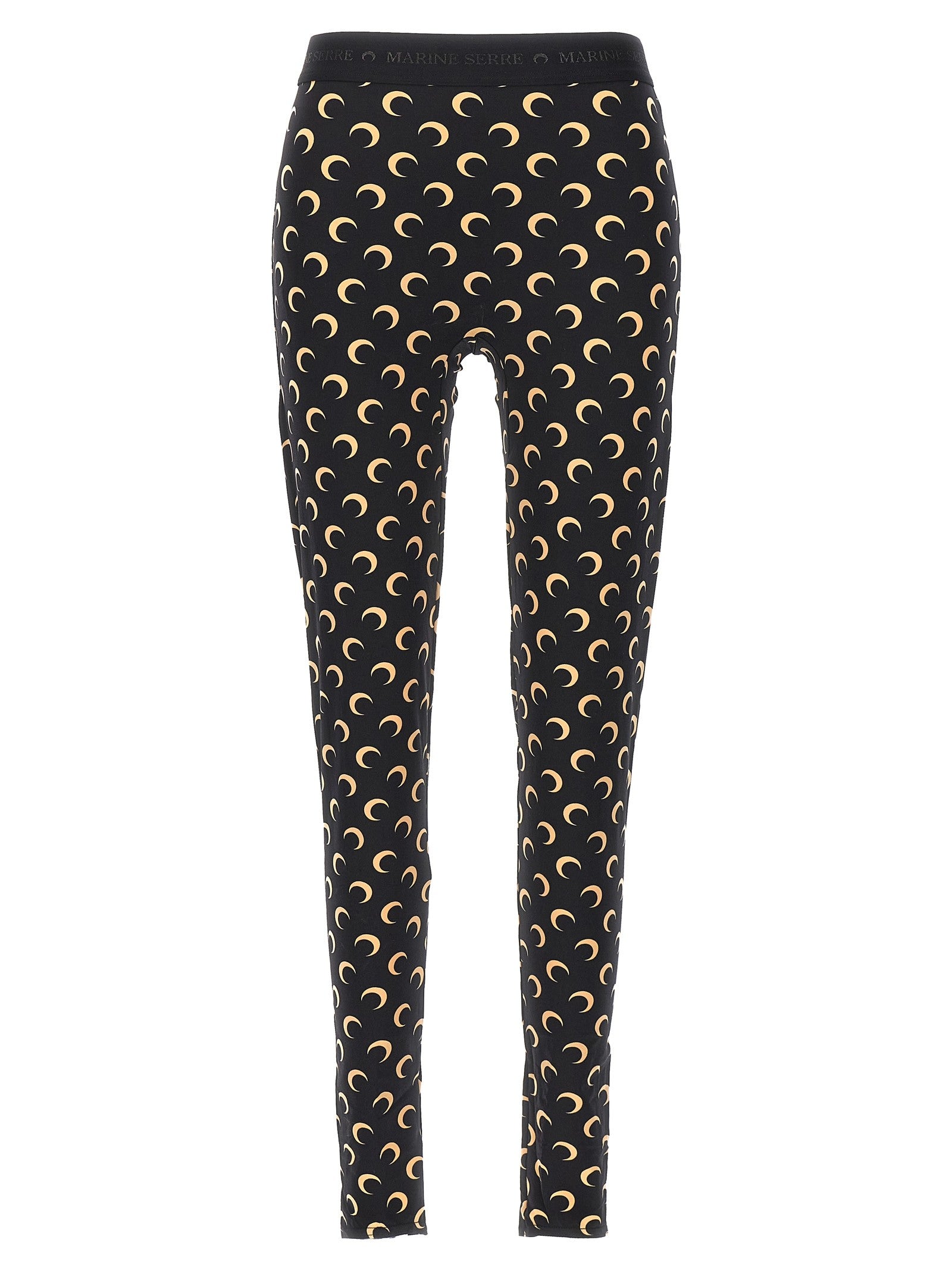 Marine Serre Moon Printed Leggings Black